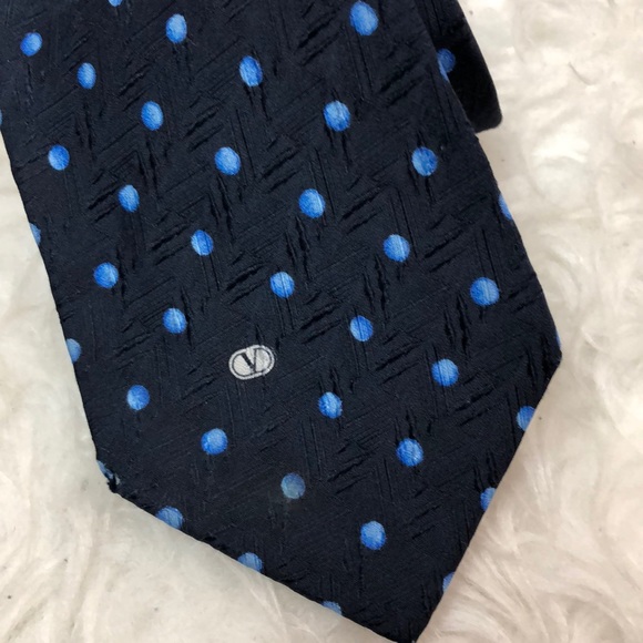 🆕 Valentino Italy Silk Tie - Picture 3 of 8